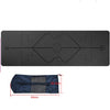 Tpe yoga mat body position  fitness yoga mat