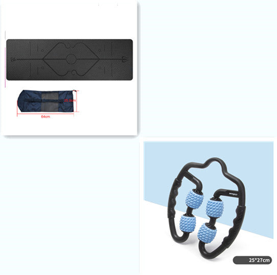 Tpe yoga mat body position  fitness yoga mat