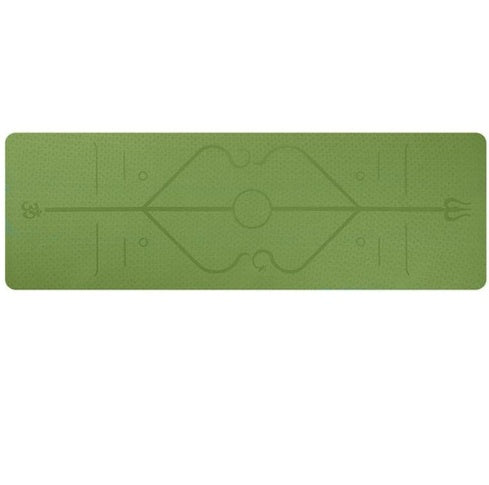 Tpe yoga mat body position  fitness yoga mat