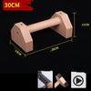 Push-up Stand Wooden Single Parallel Bars Inverted Stand Practice Push-up Stand